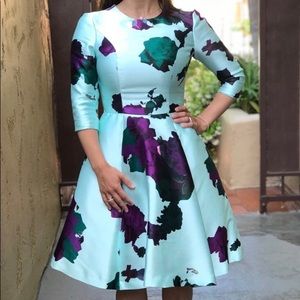 Miri Couture floral dress